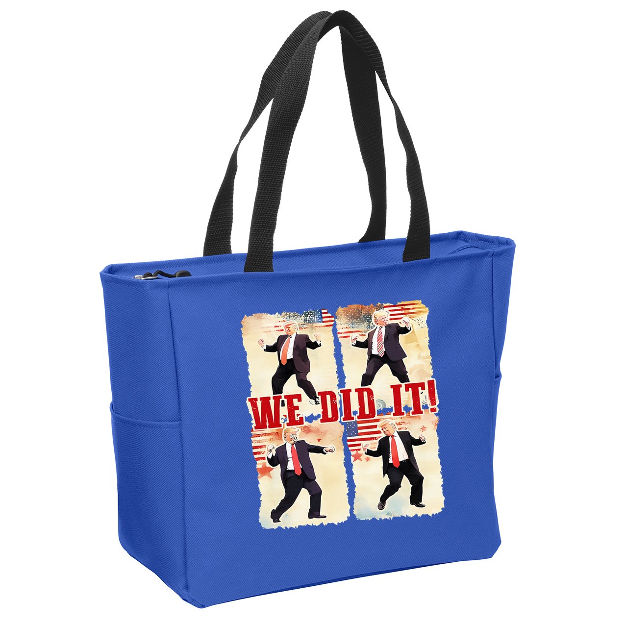 We Did It Trump Dancing Trump Inauguration Day 2025 47th Zip Tote Bag