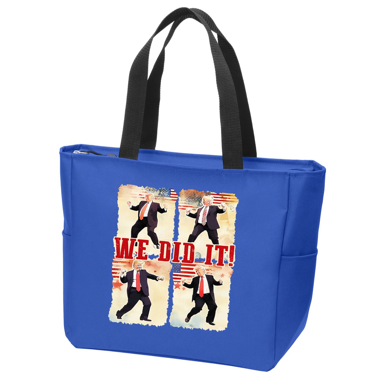 We Did It Trump Dancing Trump Inauguration Day 2025 47th Zip Tote Bag