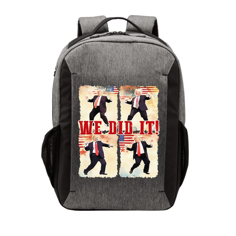 We Did It Trump Dancing Trump Inauguration Day 2025 47th Vector Backpack