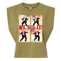 We Did It Trump Dancing Trump Inauguration Day 2025 47th Garment-Dyed Women's Muscle Tee