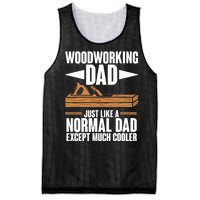 Woodworking Dad Just Like A Normal Dad Except Much Cooler Mesh Reversible Basketball Jersey Tank