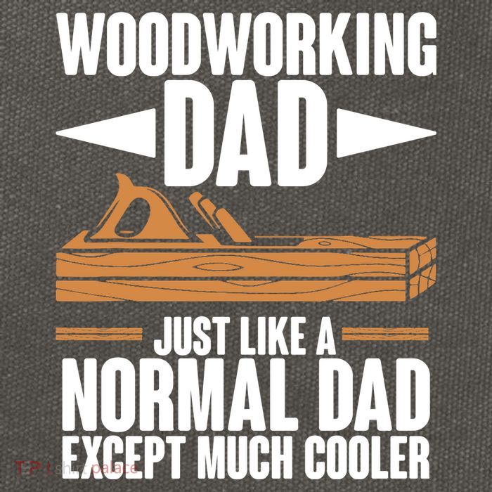 Woodworking Dad Just Like A Normal Dad Except Much Cooler Cotton Canvas Backpack