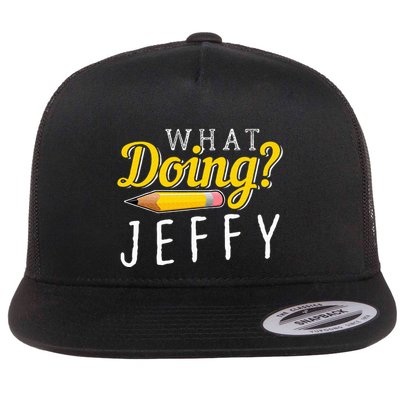 What Doing Jeffy Flatbill Hat