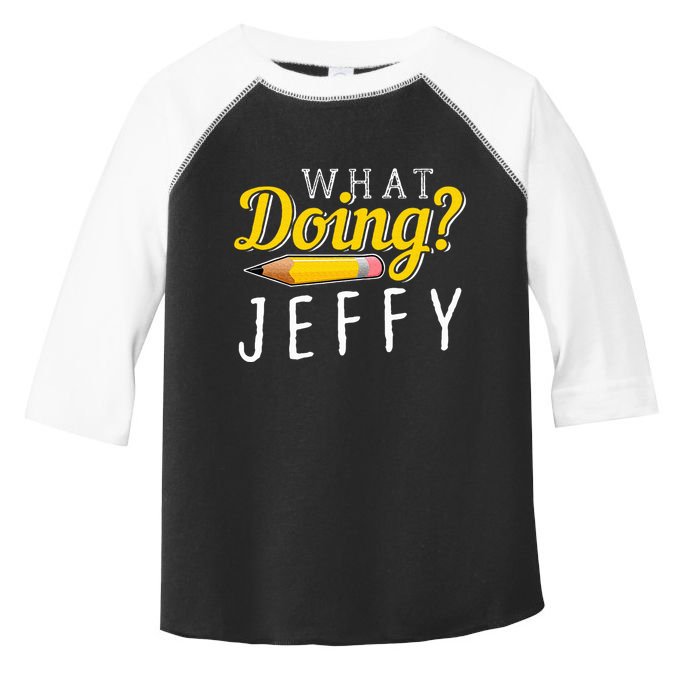 What Doing Jeffy Toddler Fine Jersey T-Shirt
