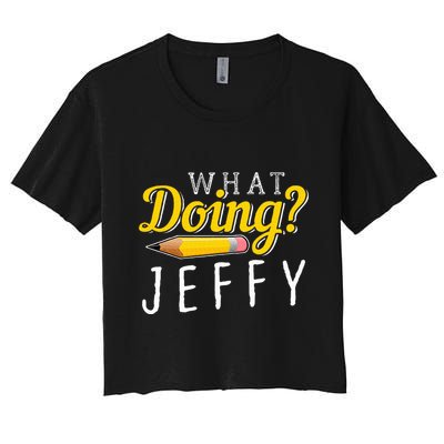 What Doing Jeffy Crop Top