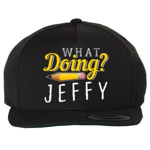 What Doing Jeffy Wool Snapback Cap