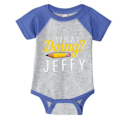 What Doing Jeffy Infant Baby Jersey Bodysuit