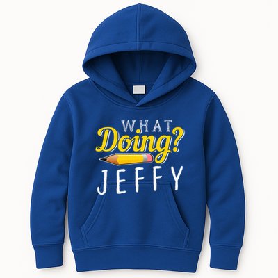 What Doing Jeffy Kids Hoodie