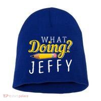 What Doing Jeffy Short Acrylic Beanie