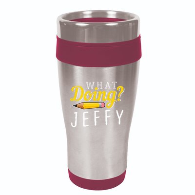What Doing Jeffy 16oz Travel Tumbler