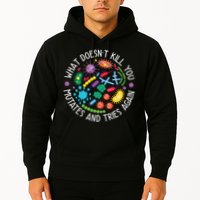 What Doesnt Kill You Mutates And Tries Again Funny Biology Hoodie
