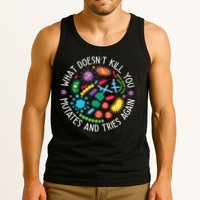 What Doesnt Kill You Mutates And Tries Again Funny Biology Tank Top
