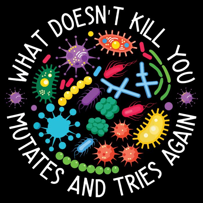 What Doesnt Kill You Mutates And Tries Again Funny Biology Tank Top