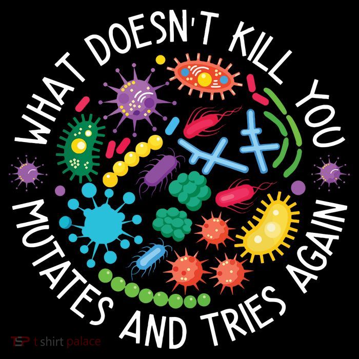 What Doesnt Kill You Mutates And Tries Again Funny Biology Wool Snapback Cap