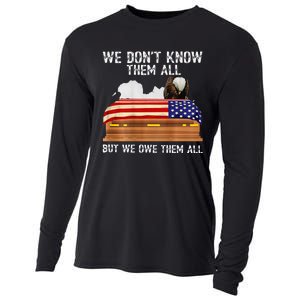 We Dont Know Them All But We Owe Them All 4th Of July Back Cooling Performance Long Sleeve Crew