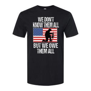 We Dont Know Them All But We Owe Them All Softstyle CVC T-Shirt