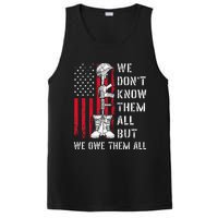 We DonT Know Them All But We Owe Them All Veterans Day Flag PosiCharge Competitor Tank