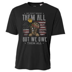 We DonT Know Them All But We Owe Them All Memorial Day Cooling Performance Crew T-Shirt