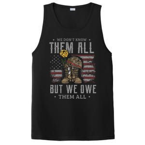 We DonT Know Them All But We Owe Them All Memorial Day PosiCharge Competitor Tank