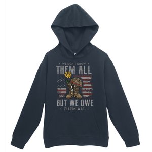 We DonT Know Them All But We Owe Them All Memorial Day Urban Pullover Hoodie