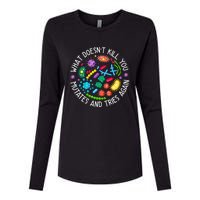 What DoesnT Kill You Mutates And Tries Again Lab Week 2024 Womens Cotton Relaxed Long Sleeve T-Shirt