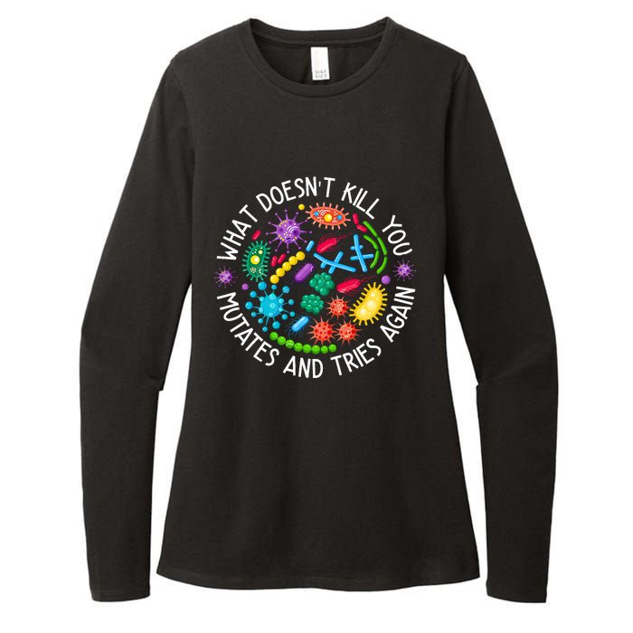 What DoesnT Kill You Mutates And Tries Again Lab Week 2024 Womens CVC Long Sleeve Shirt