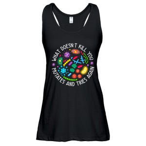 What DoesnT Kill You Mutates And Tries Again Lab Week 2024 Ladies Essential Flowy Tank