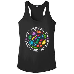 What DoesnT Kill You Mutates And Tries Again Lab Week 2024 Ladies PosiCharge Competitor Racerback Tank