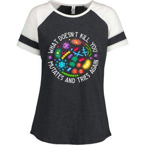 What DoesnT Kill You Mutates And Tries Again Lab Week 2024 Enza Ladies Jersey Colorblock Tee