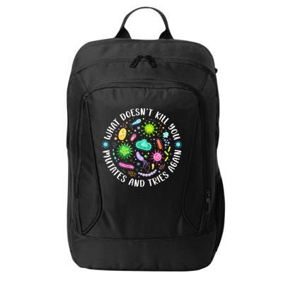 What DoesnT Kill You Mutates And Tries Again Funny Biology City Backpack