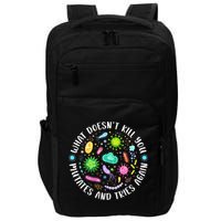 What DoesnT Kill You Mutates And Tries Again Funny Biology Impact Tech Backpack