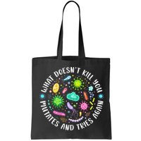 What DoesnT Kill You Mutates And Tries Again Funny Biology Bag