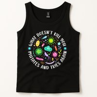 What DoesnT Kill You Mutates And Tries Again Funny Biology Tank Top