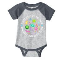 What DoesnT Kill You Mutates And Tries Again Funny Biology Infant Baby Jersey Bodysuit