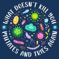 What DoesnT Kill You Mutates And Tries Again Funny Biology Infant Baby Jersey Bodysuit