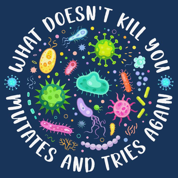 What DoesnT Kill You Mutates And Tries Again Funny Biology Infant Baby Jersey Bodysuit