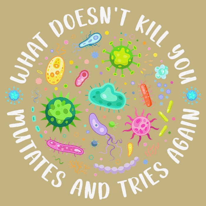 What DoesnT Kill You Mutates And Tries Again Funny Biology Mousepad
