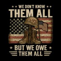 We Don't Know Them All But We Owe Them All 16 in Basic Backpack