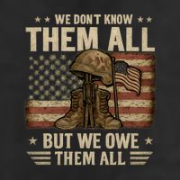We Don't Know Them All But We Owe Them All Golf Towel