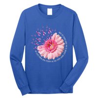 We Dont Know How Strong We Are Breast Cancer Daisy Ribbon Cute Gift Long Sleeve Shirt