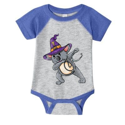 Witch Dabbing Koala Nurse Vintage Great Gift Infant Baby Jersey Bodysuit