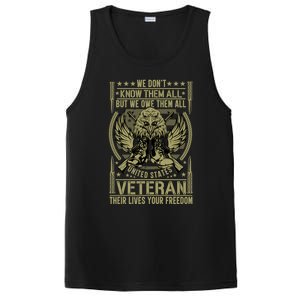 We Dont Know Them All But We Owe Distressed Veteran Gift PosiCharge Competitor Tank