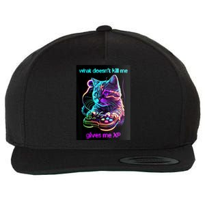 What DoesnT Kill Me Gives Me Xp Wool Snapback Cap