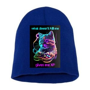 What DoesnT Kill Me Gives Me Xp Short Acrylic Beanie