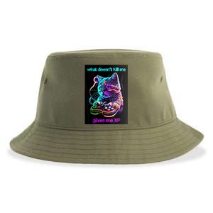 What DoesnT Kill Me Gives Me Xp Sustainable Bucket Hat