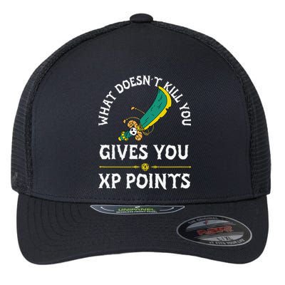 What DoesnT Kill You Gives You Xp Points Rpg Gamer Flexfit Unipanel Trucker Cap