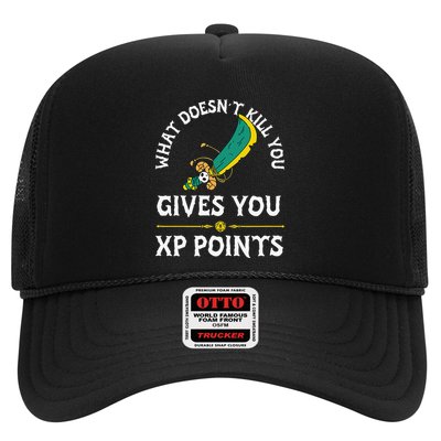 What DoesnT Kill You Gives You Xp Points Rpg Gamer Trucker Hat