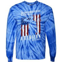 We Dont Know Them All But We Owe Them All 4th Of July Cool Gift Tie-Dye Long Sleeve Shirt