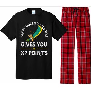 What DoesnT Kill You Gives You Xp Points Rpg Gamer Pajama Set