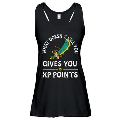 What DoesnT Kill You Gives You Xp Points Rpg Gamer Ladies Essential Flowy Tank